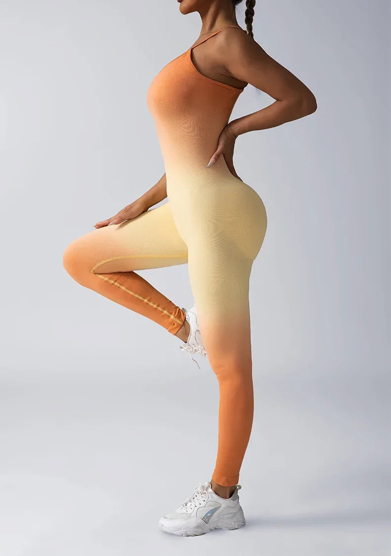 Women Sport Set Fitness Green sport Yoga Tracksuit