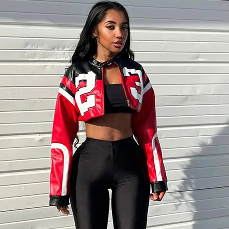 Women Crop Coat