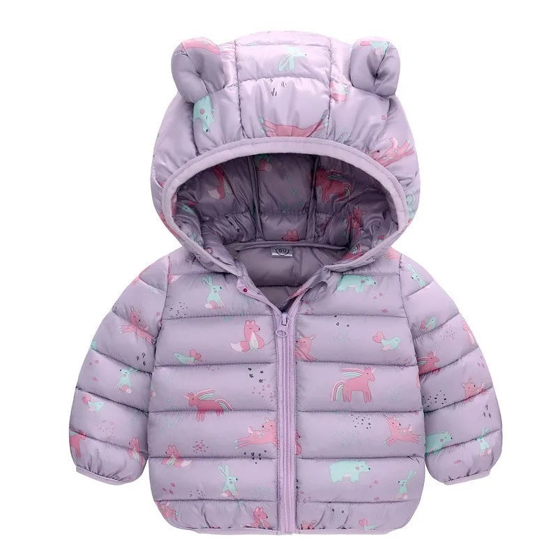 Children Boys Baby Hooded
