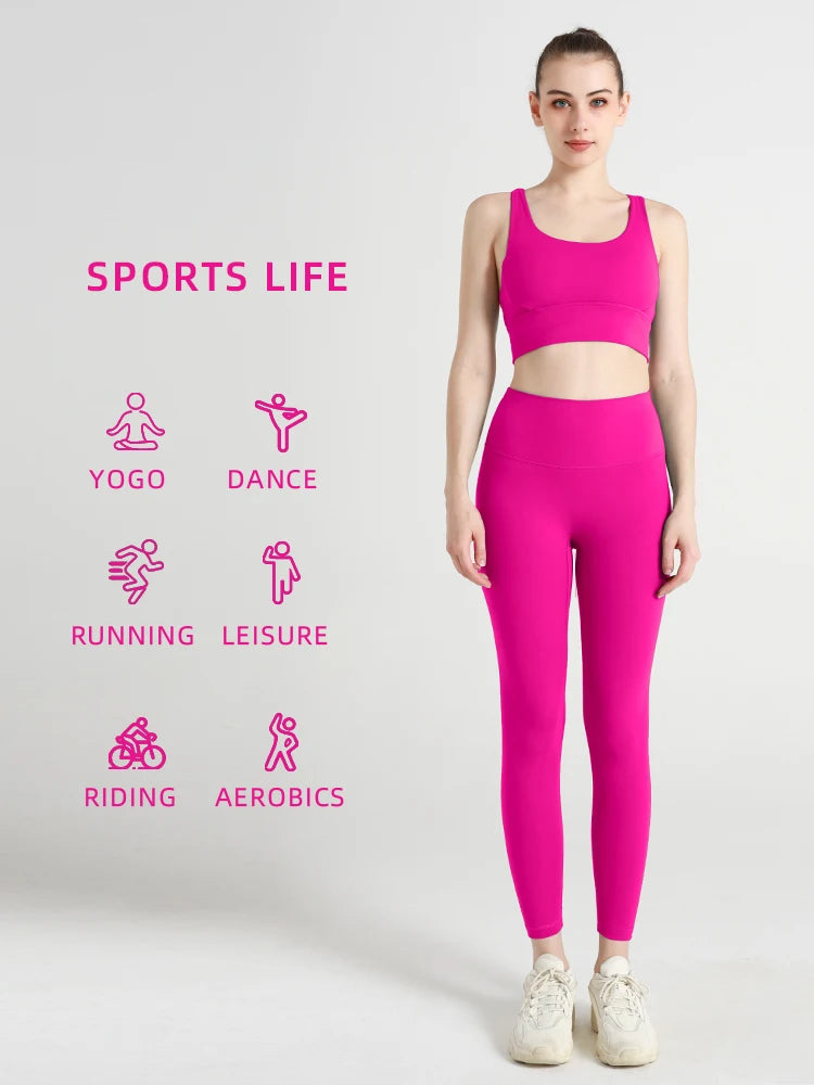 New 2 Piece Yoga Clothes Women's Tracksuit