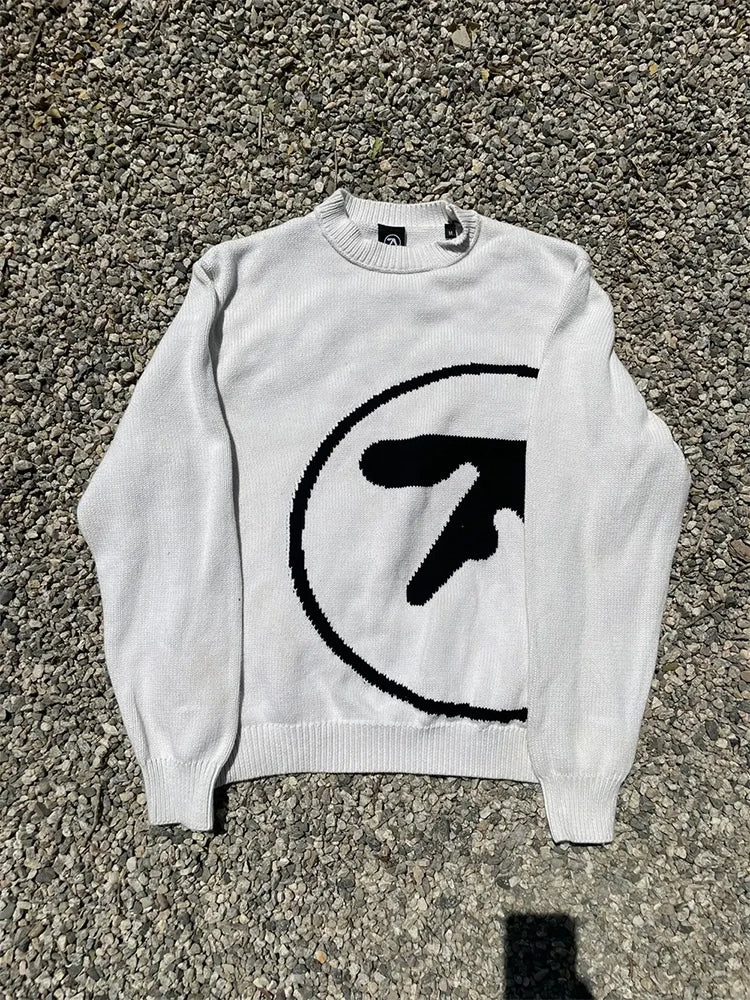 Men's Sweater Y2K Oversized Pullovers