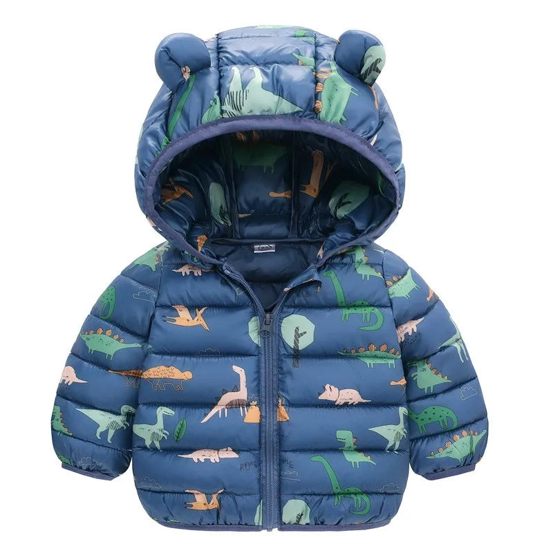 Children Boys Baby Hooded