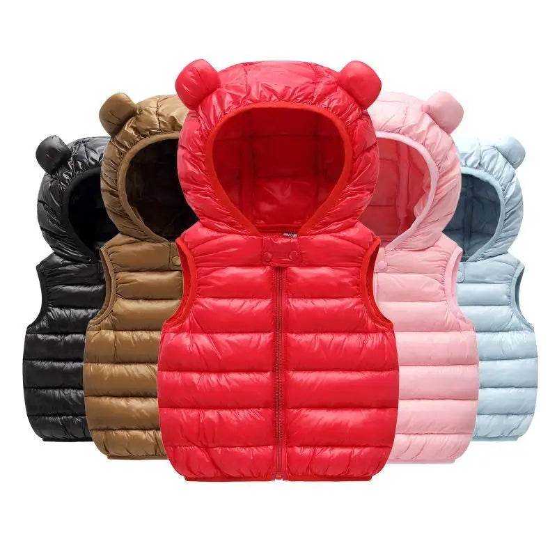 New Baby Boys Girls Warm Down Vest