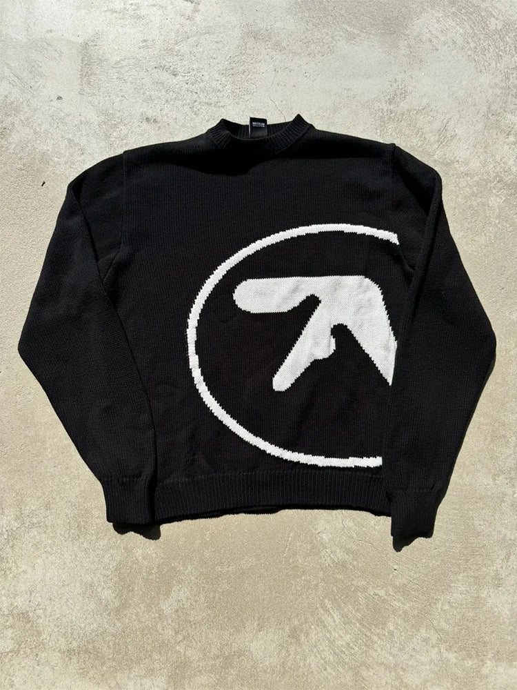 Men's Sweater Y2K Oversized Pullovers