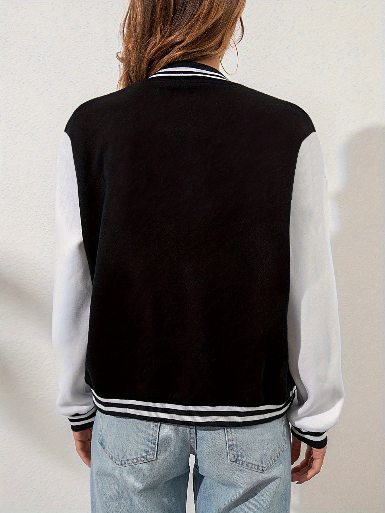New York Art Letter 23 Printed Women Jacket