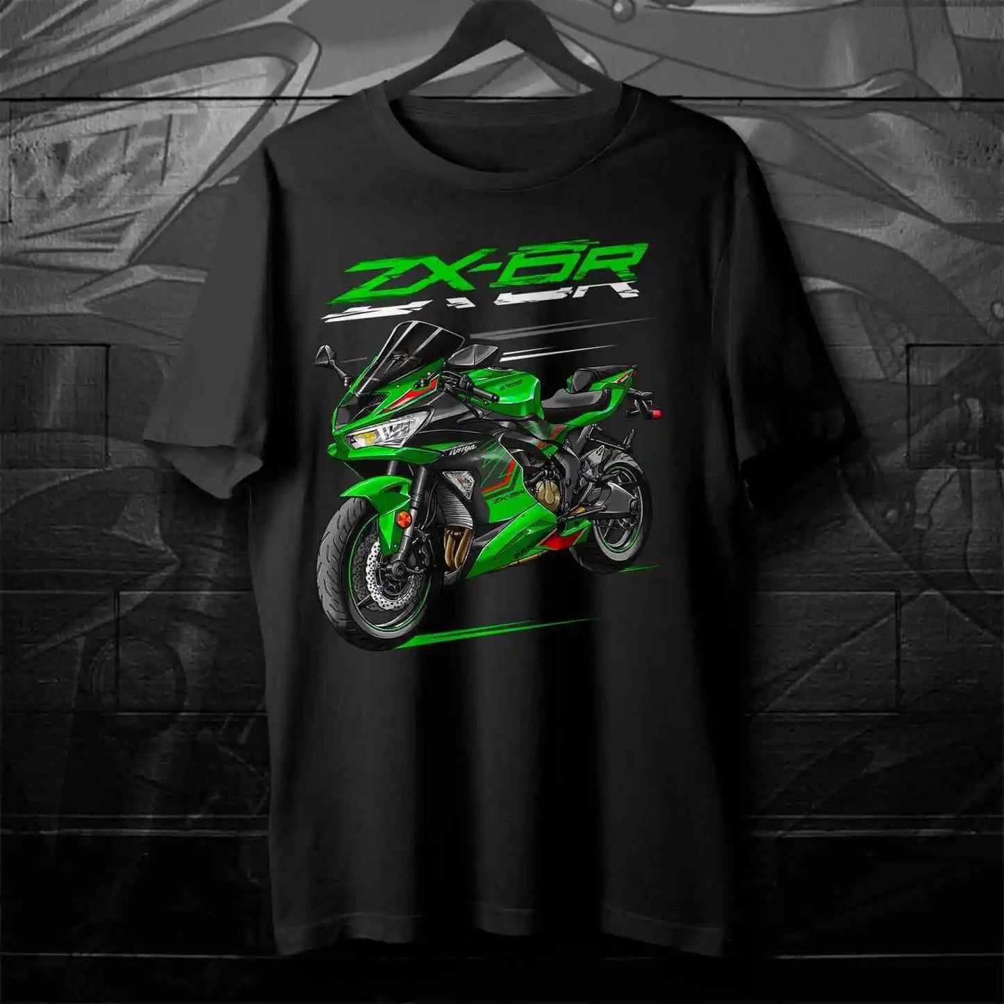 ZX6R T-Shirt, Motorcycle Tee Shirt for Riders Ninja ZX-6R 2019-2023