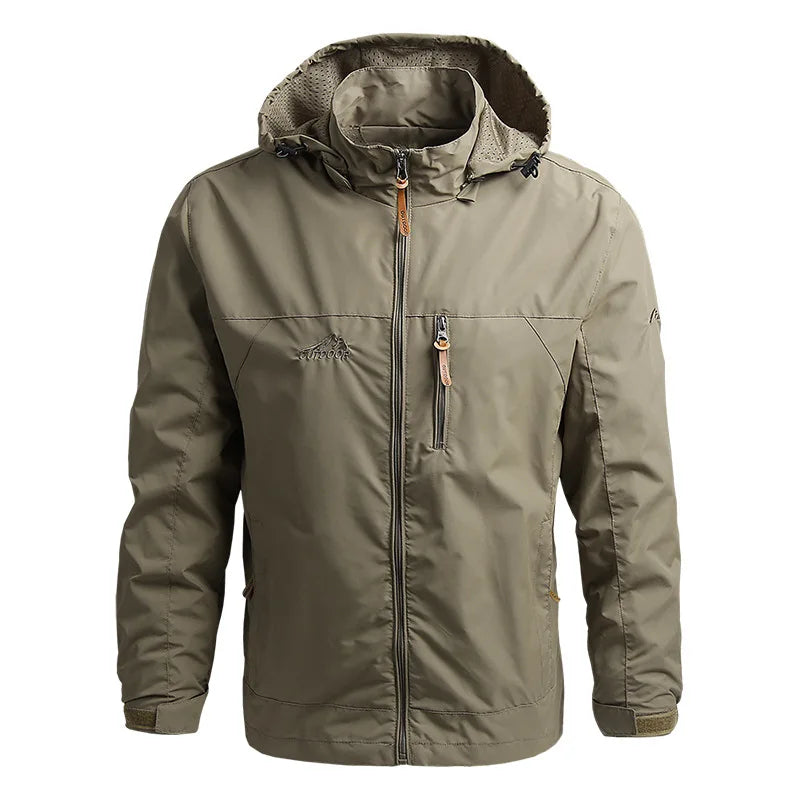 Windbreaker Men Tactical Jacket Waterproof