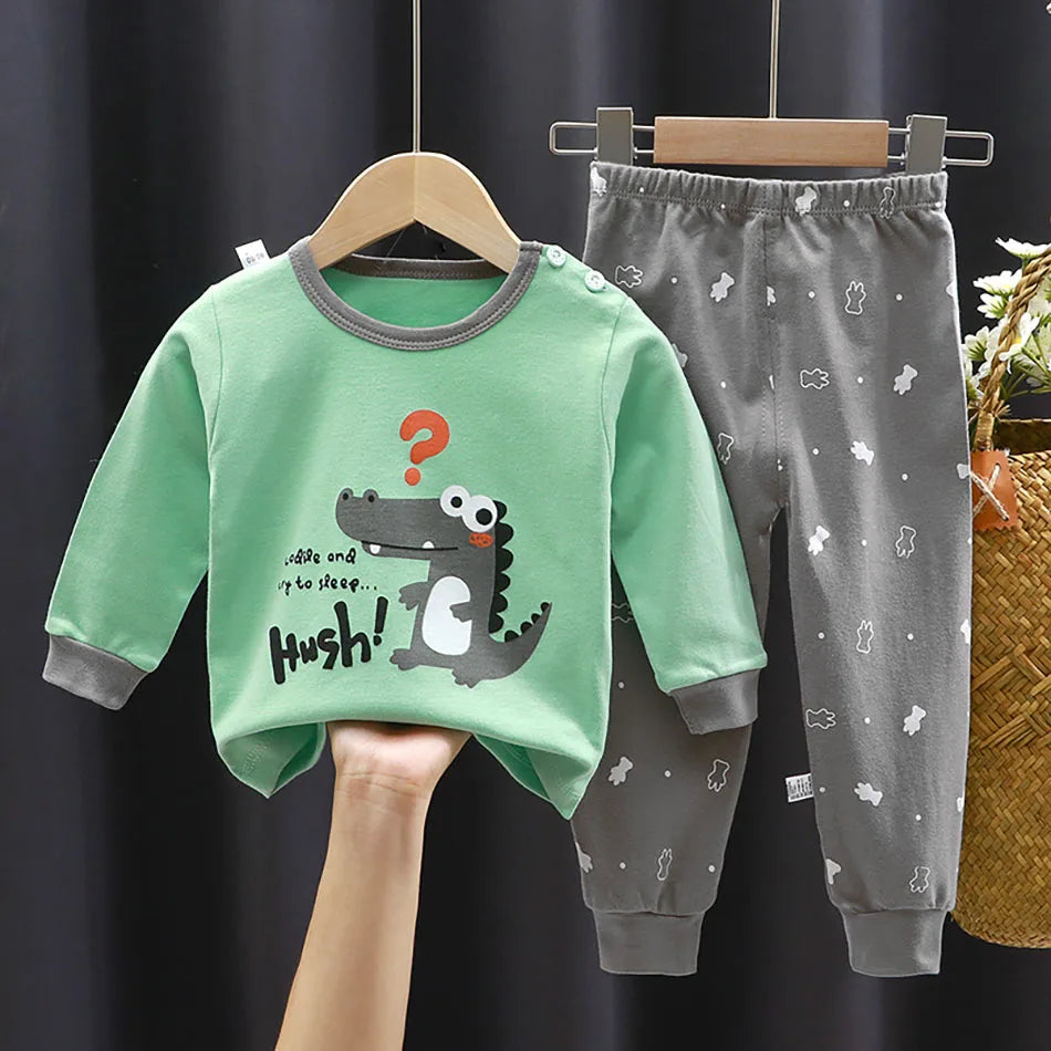 Children Pajamas Sets Unisex