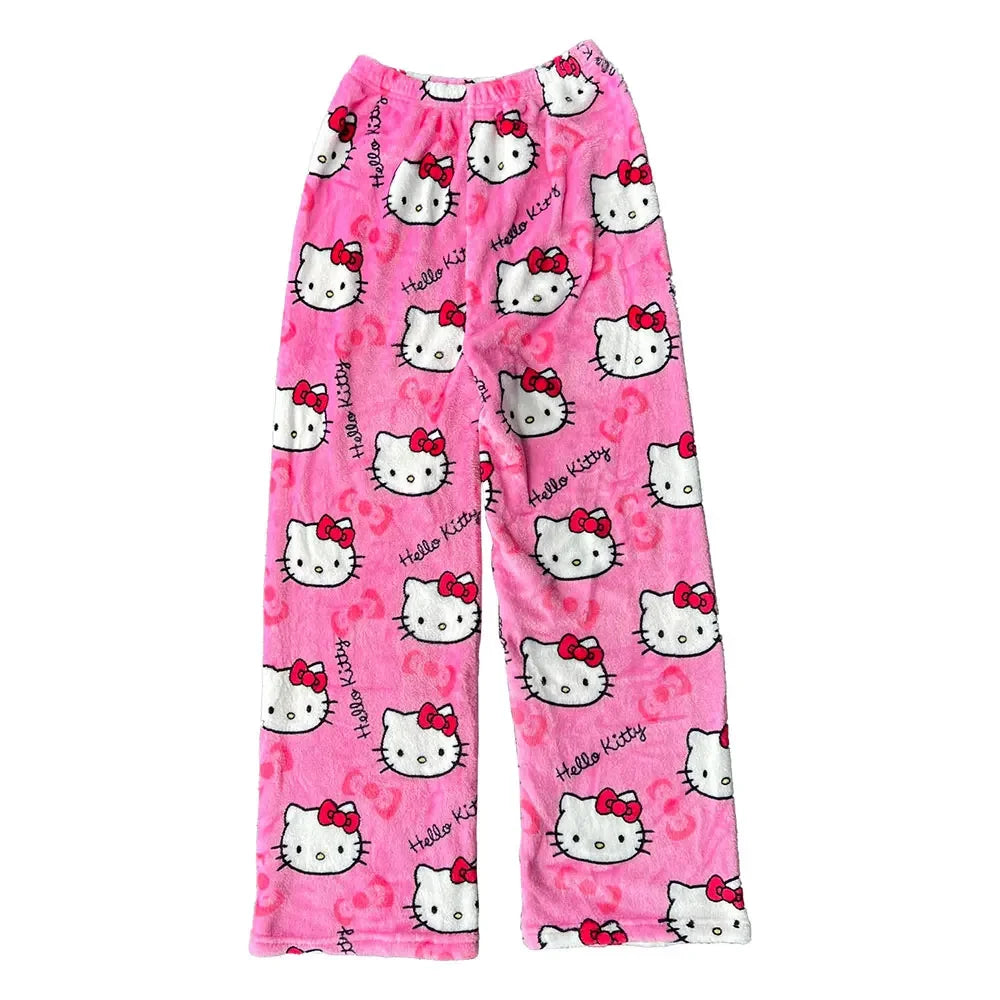 Thicken Hello Kitty Pajama Pants