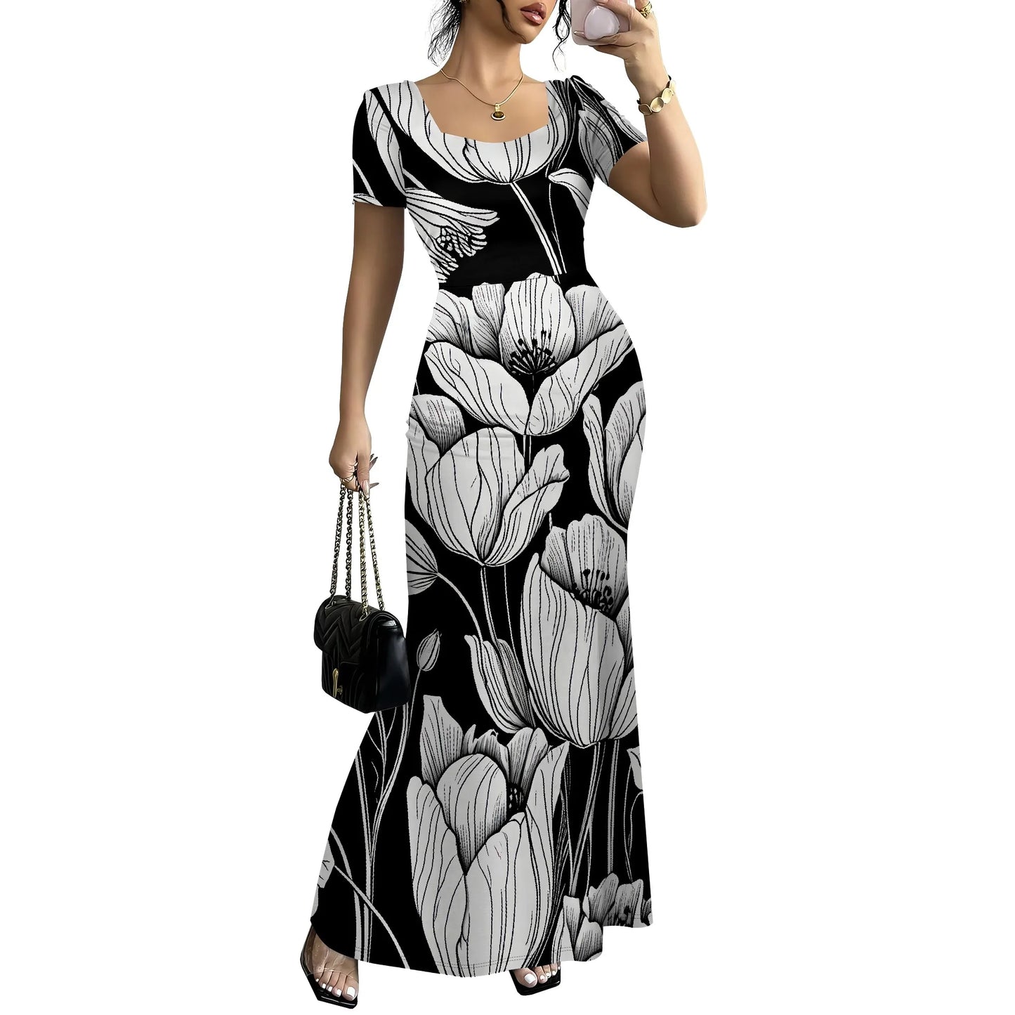 Women's Long Bodycon Dress