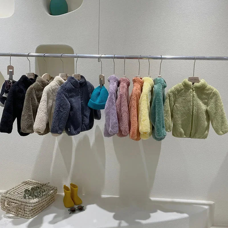 Kids Winter Coats 2025 New Children Outerwear Boy Warm