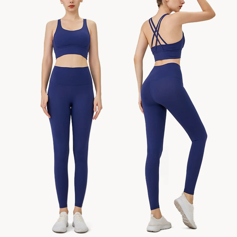 New 2 Piece Yoga Clothes Women's Tracksuit