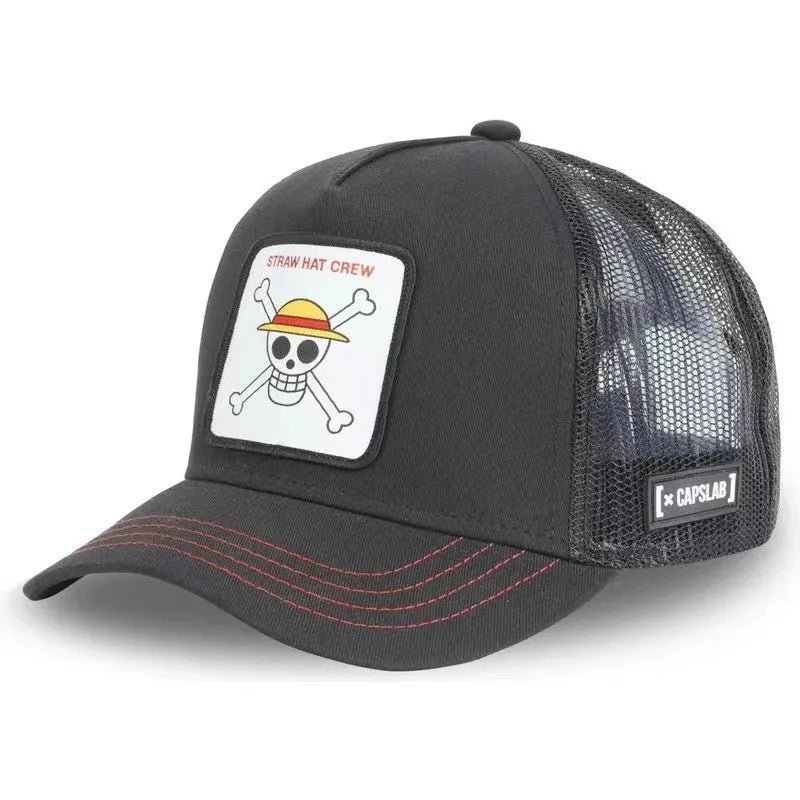 New Outdoor Sport LUFFY Baseball Cap Spring And Summer Fashion Embroidered Adjustable Men Women Caps Fashion Outdoor Hip Hop Hat