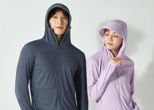 ACTIVEWEAR New High-quality Ice Silk Slim Fit Couple jacket