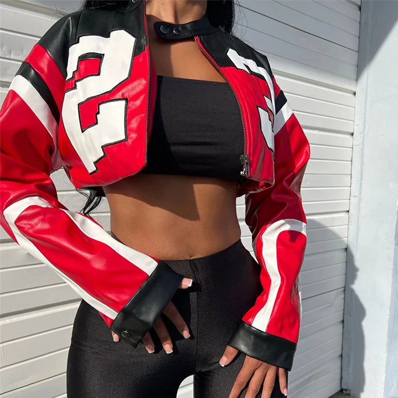Women Crop Coat