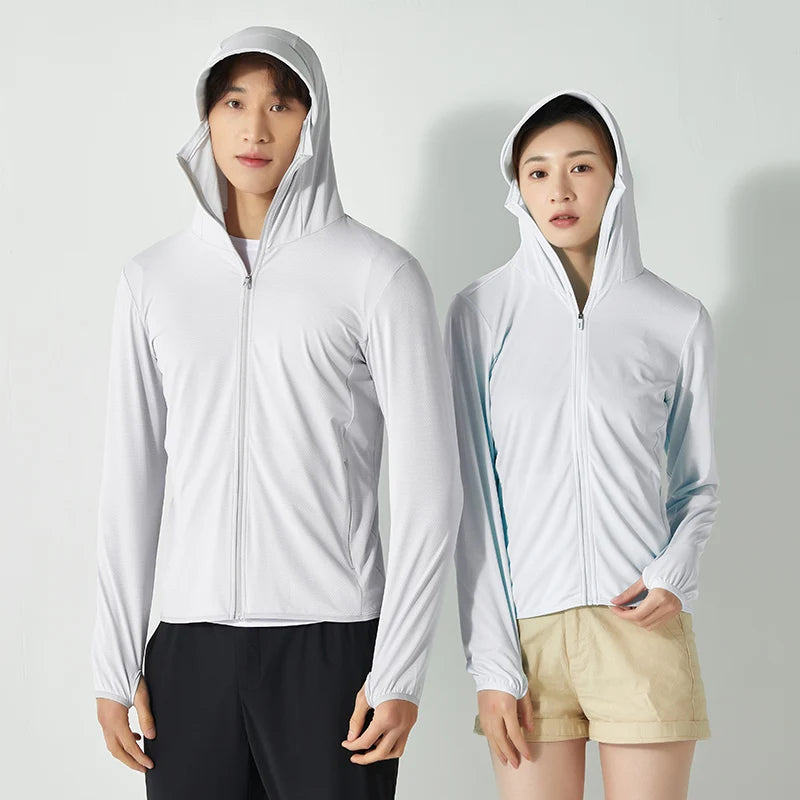 ACTIVEWEAR New High-quality Ice Silk Slim Fit Couple jacket