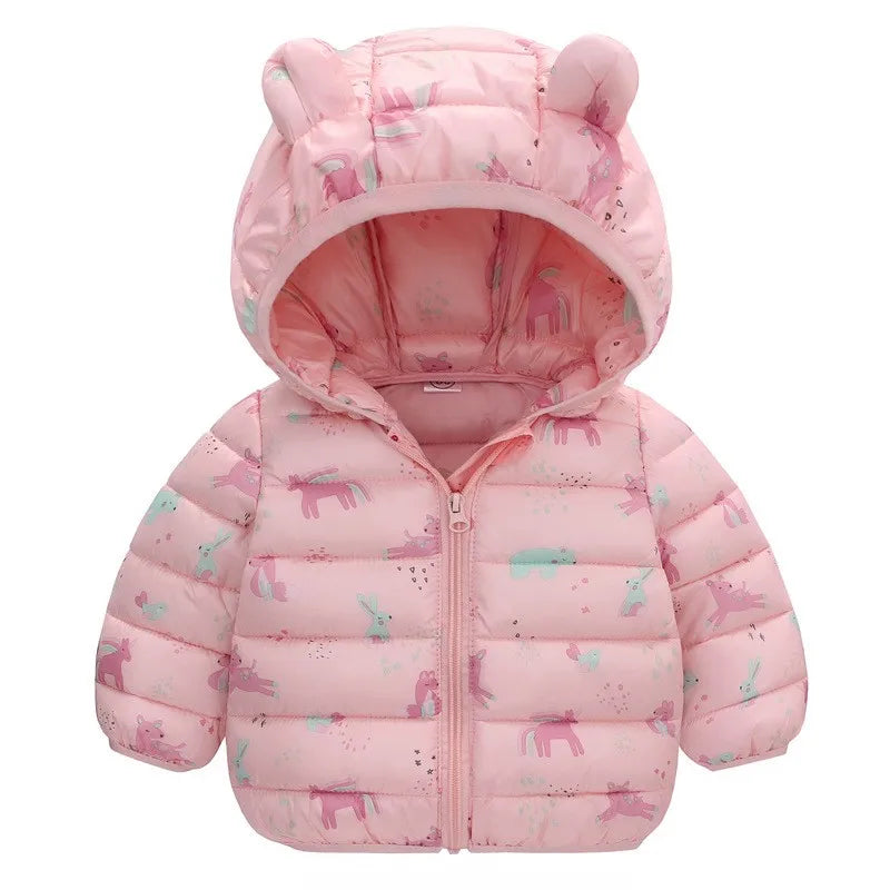 Children Boys Baby Hooded