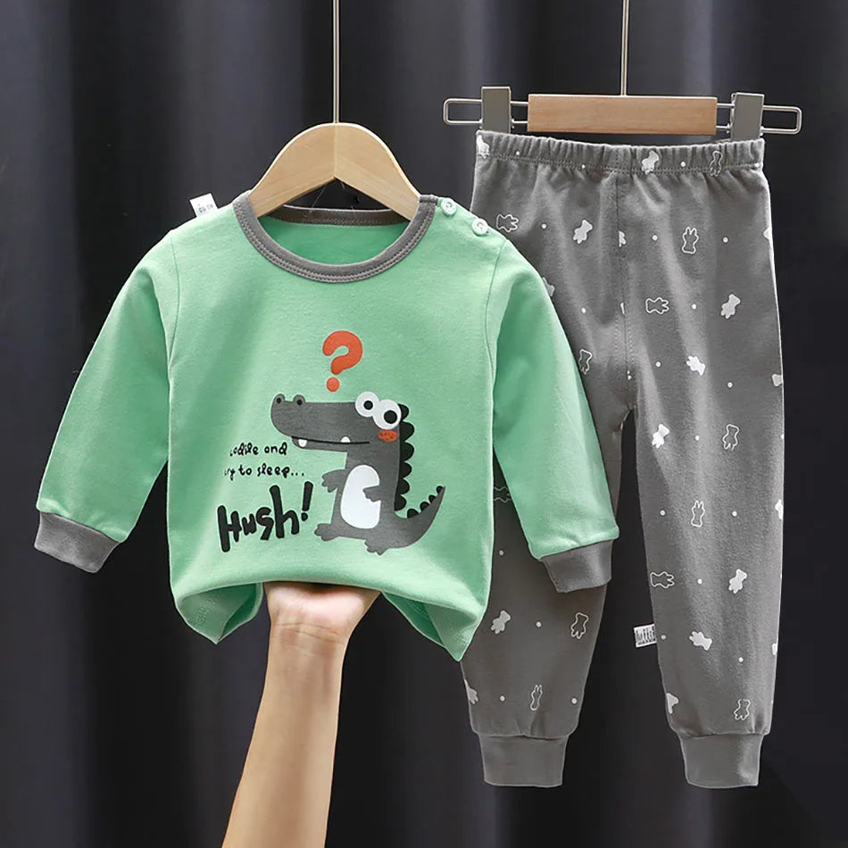 Children Pajamas Sets Unisex