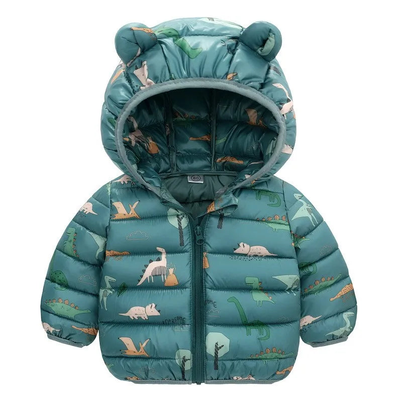 Children Boys Baby Hooded