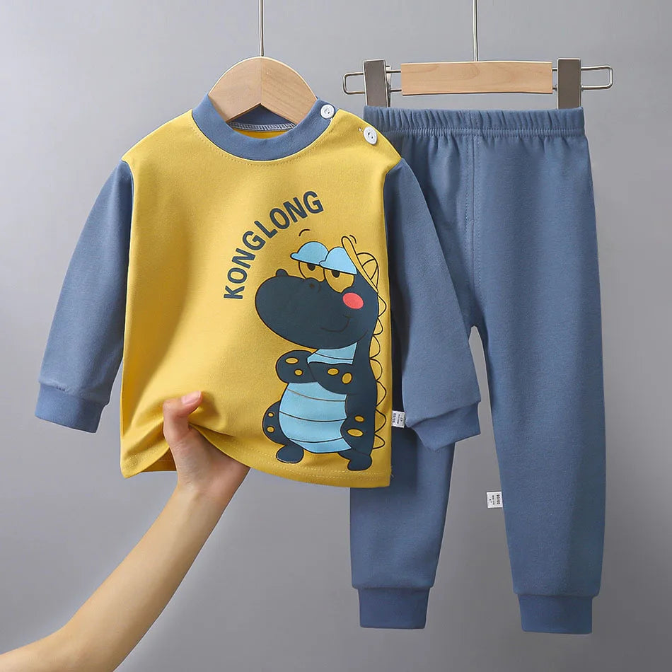 Children Pajamas Sets Unisex