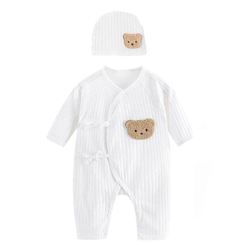 Boys Girls  Outfit  100% Cotton Newborn Baby Long Sleeve Romper
