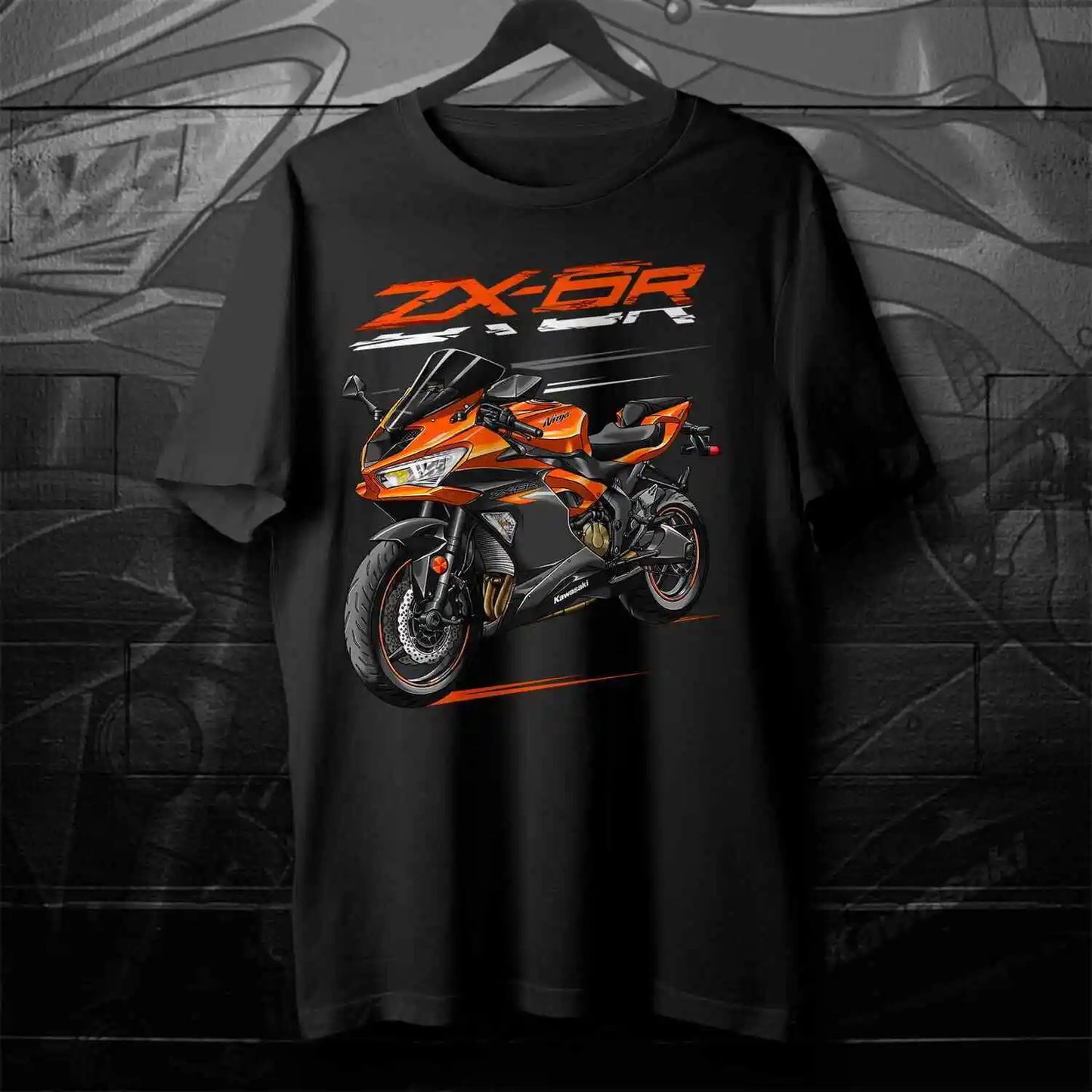 ZX6R T-Shirt, Motorcycle Tee Shirt for Riders Ninja ZX-6R 2019-2023