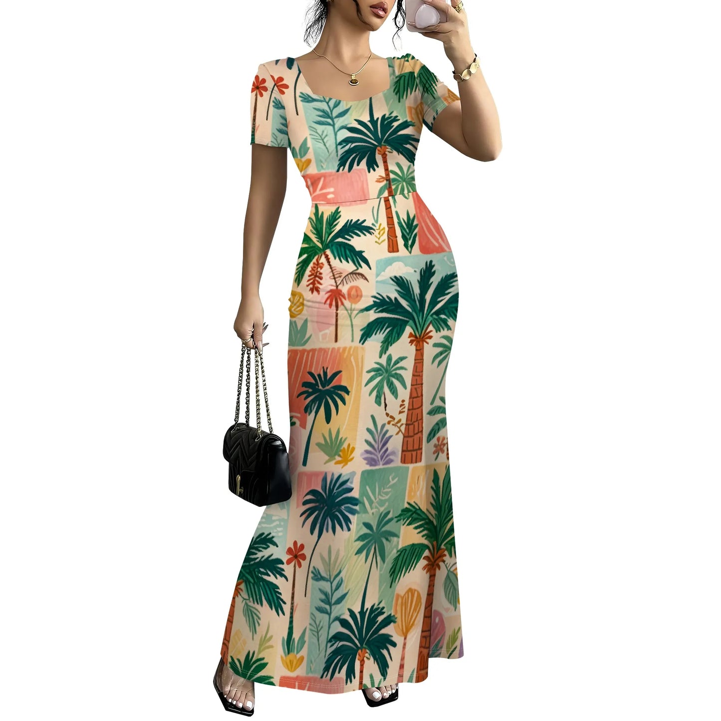 Women's Long Bodycon Dress