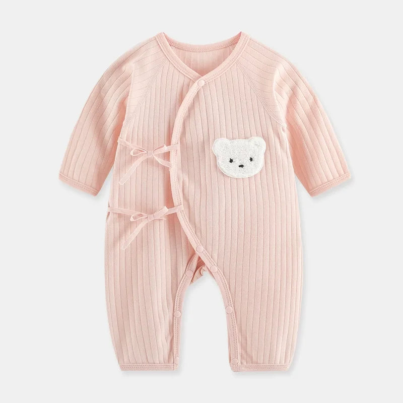 Boys Girls  Outfit  100% Cotton Newborn Baby Long Sleeve Romper
