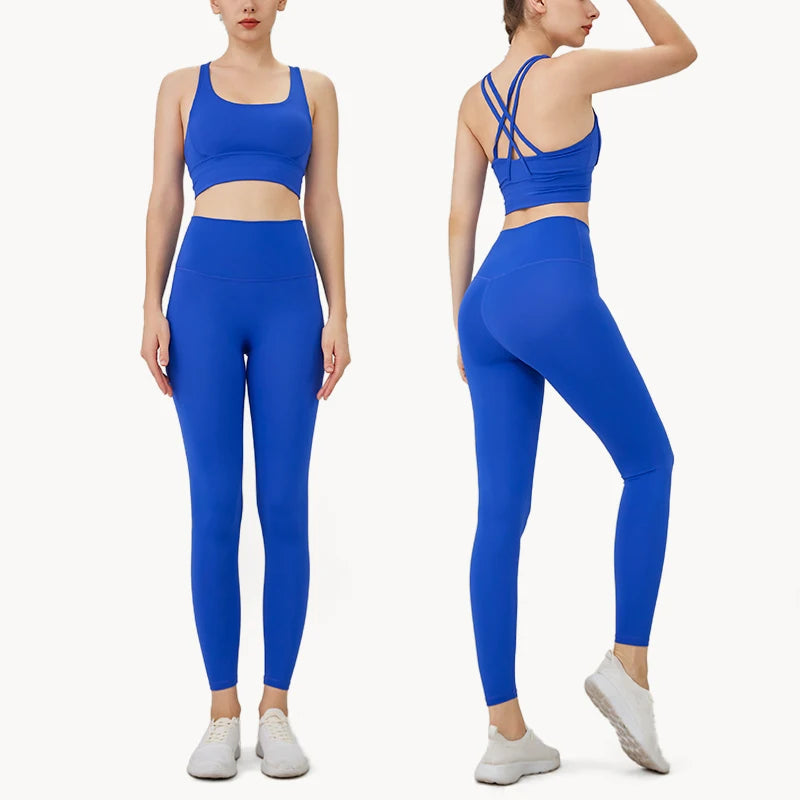New 2 Piece Yoga Clothes Women's Tracksuit