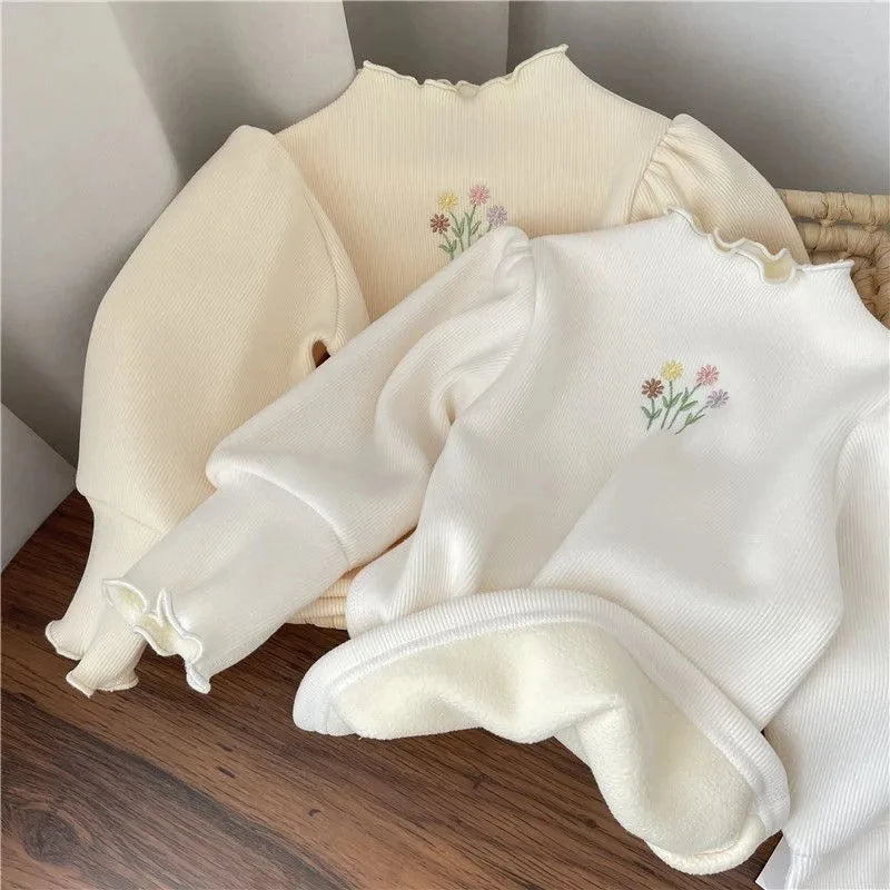 Baby Girls Top Winter Kids Warm