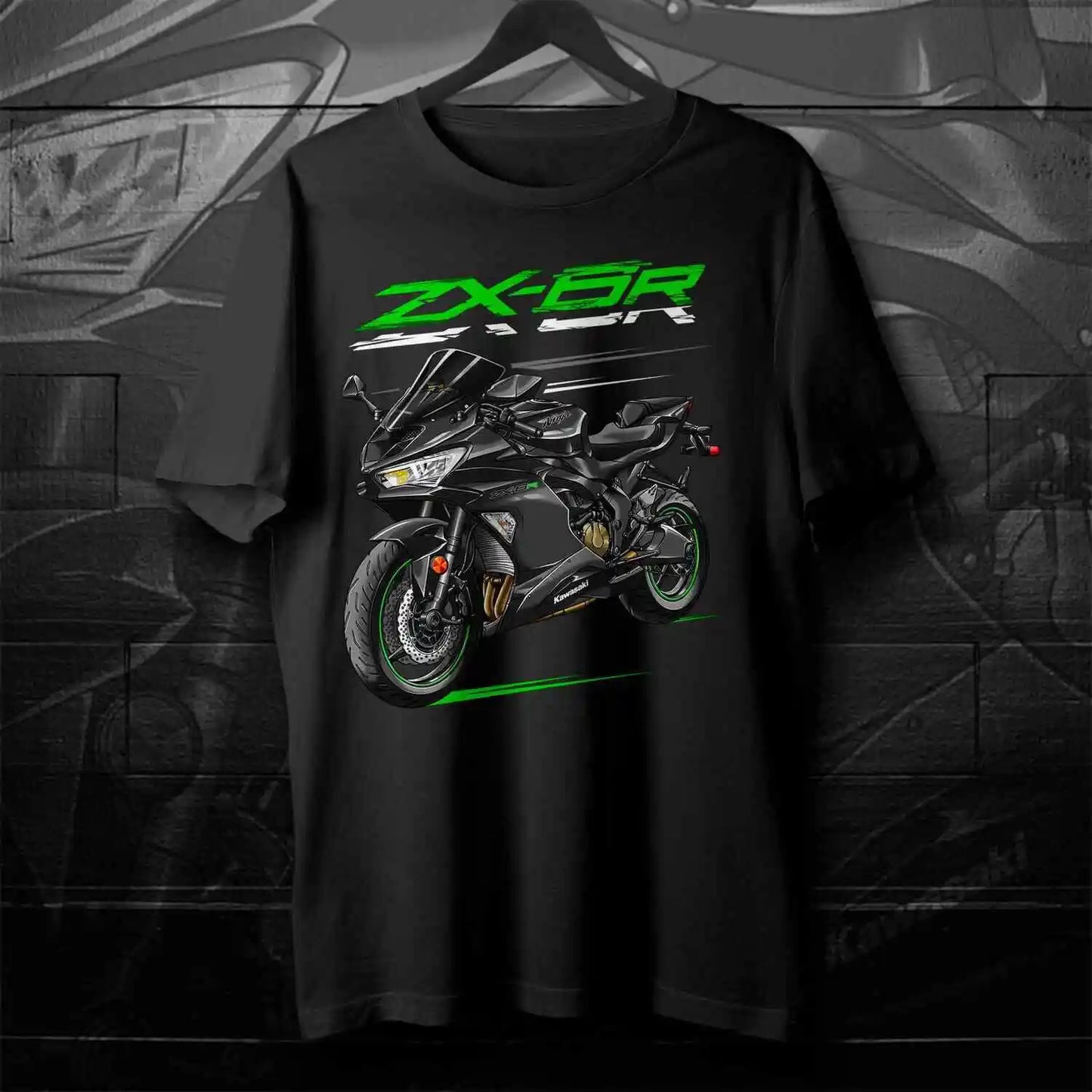 ZX6R T-Shirt, Motorcycle Tee Shirt for Riders Ninja ZX-6R 2019-2023