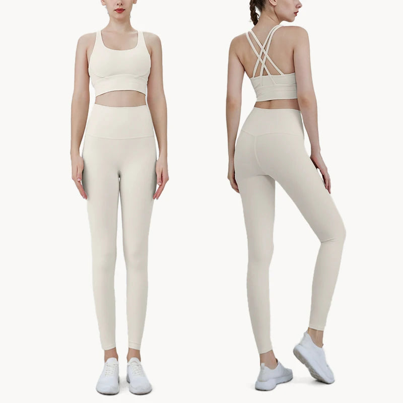 New 2 Piece Yoga Clothes Women's Tracksuit