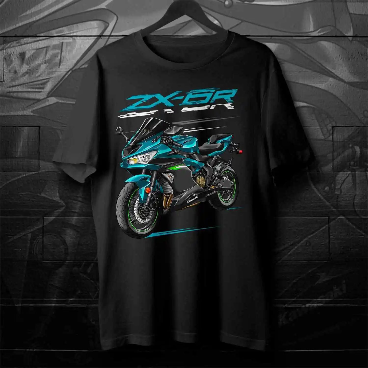 ZX6R T-Shirt, Motorcycle Tee Shirt for Riders Ninja ZX-6R 2019-2023