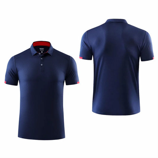 Quick Drying Short Sleeved Polo Shirt