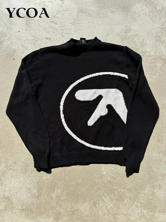 Men's Sweater Y2K Oversized Pullovers