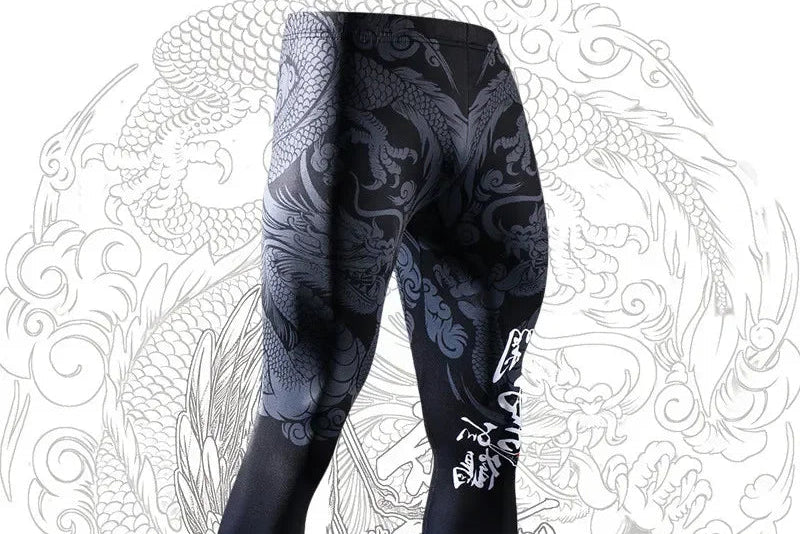 ACTIVEWEAR Men Running Tights GYM Sport Long Legging