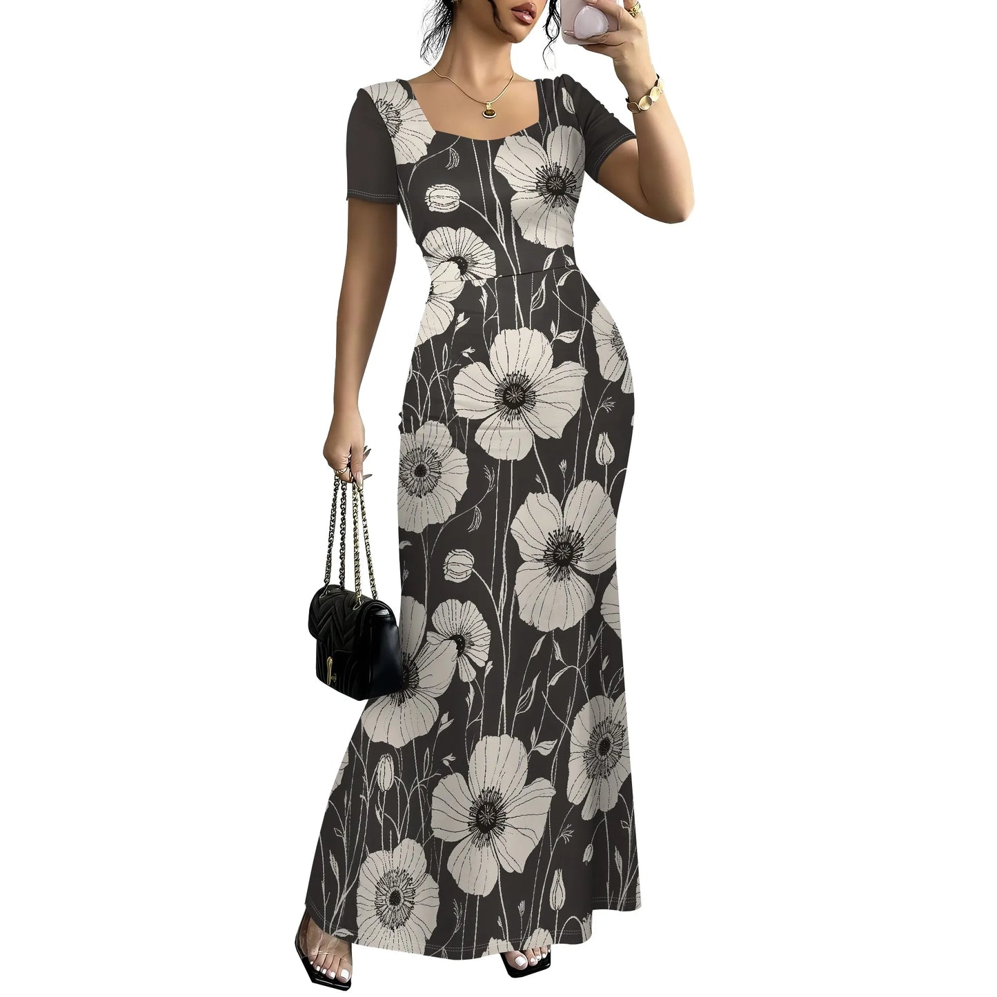 Women's Long Bodycon Dress