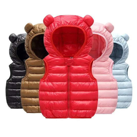New Baby Boys Girls Warm Down Vest