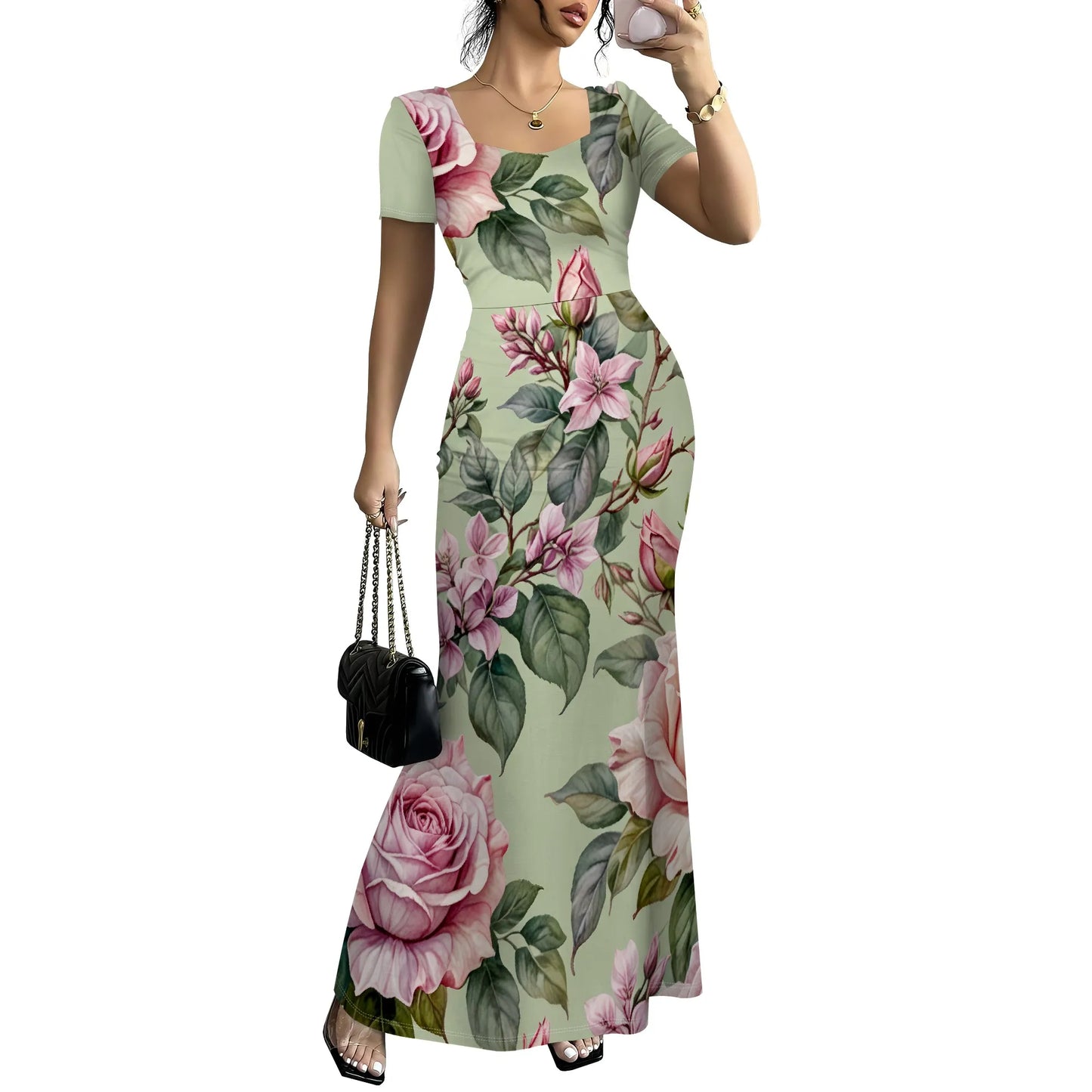 Women's Long Bodycon Dress