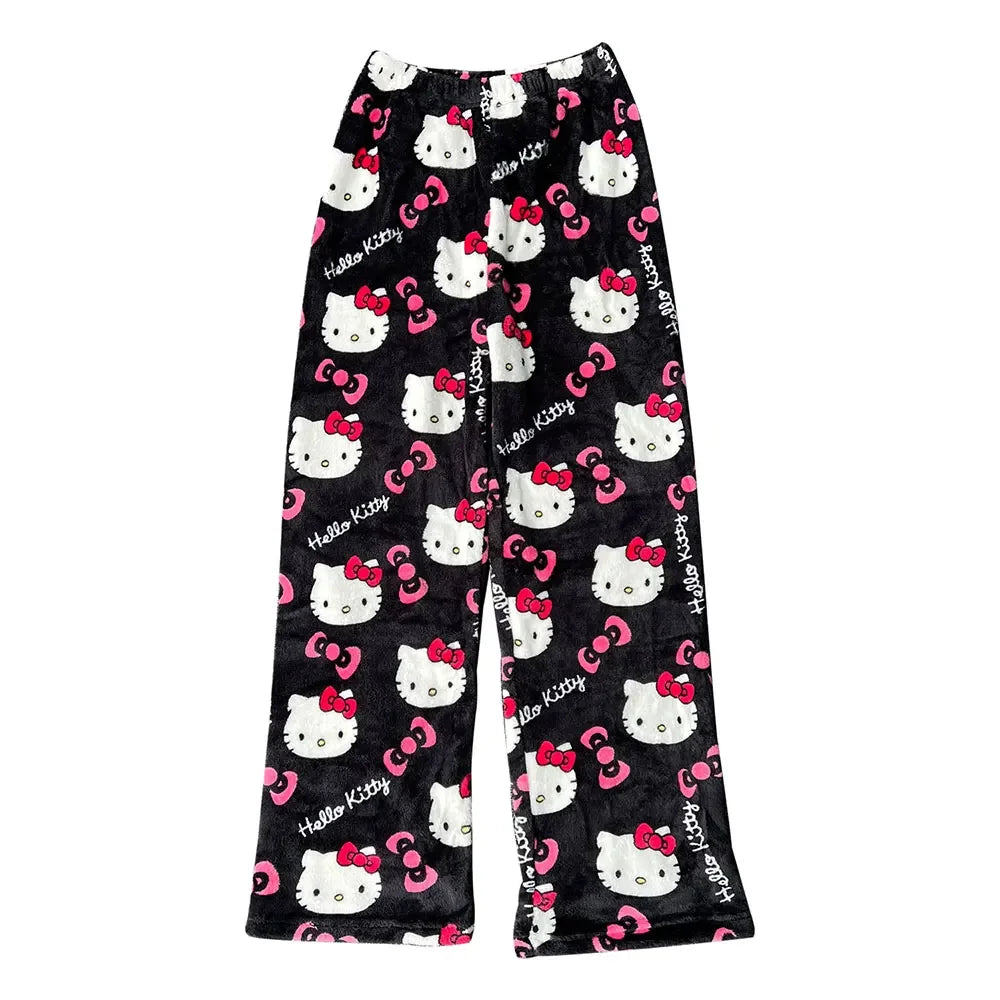 Thicken Hello Kitty Pajama Pants