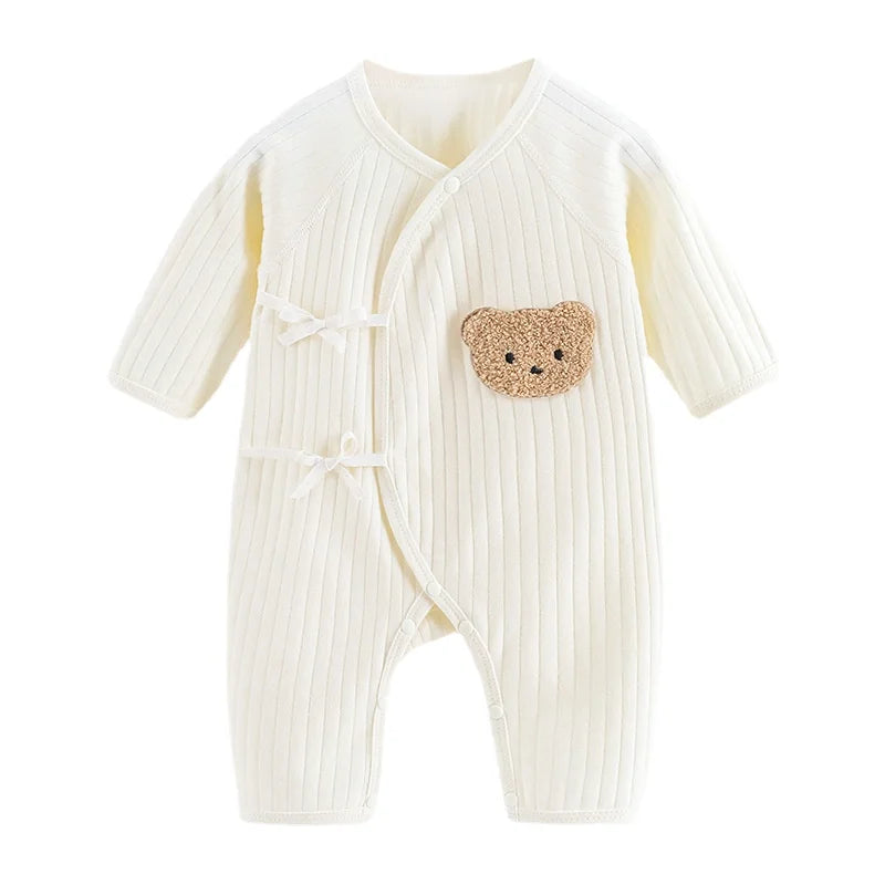 Boys Girls  Outfit  100% Cotton Newborn Baby Long Sleeve Romper