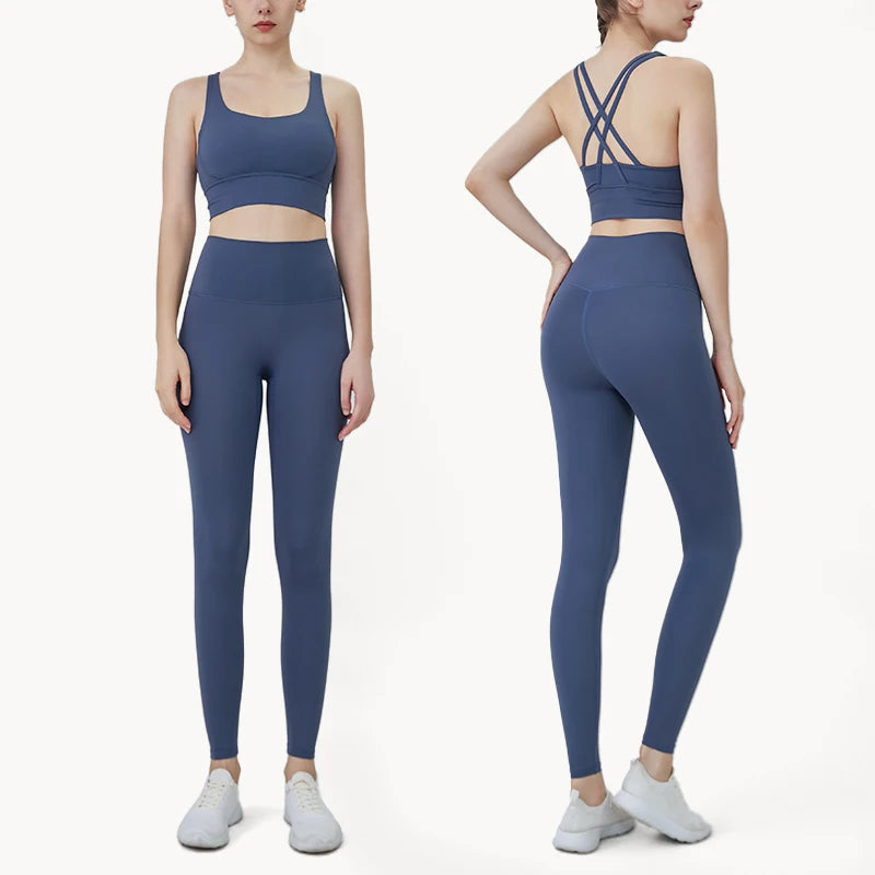 New 2 Piece Yoga Clothes Women's Tracksuit