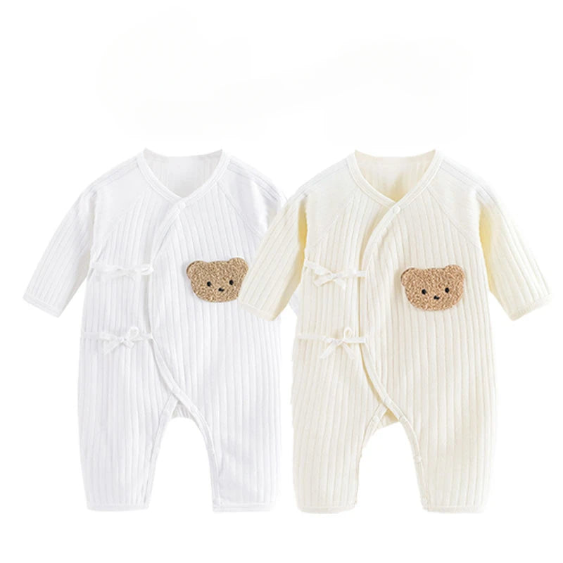 Boys Girls  Outfit  100% Cotton Newborn Baby Long Sleeve Romper