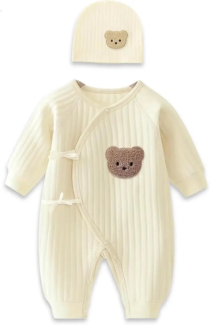Boys Girls Bodysuit Newborn Winter   0-6M Thickened Spring Clothing