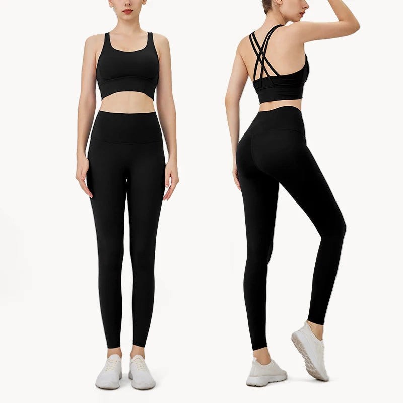 New 2 Piece Yoga Clothes Women's Tracksuit