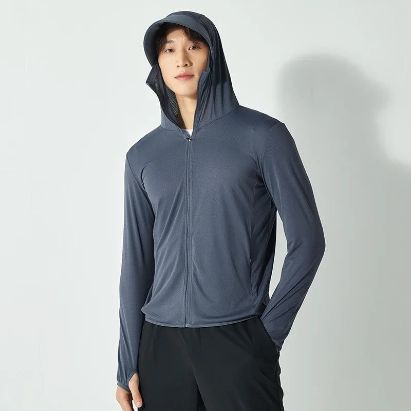ACTIVEWEAR New High-quality Ice Silk Slim Fit Couple jacket