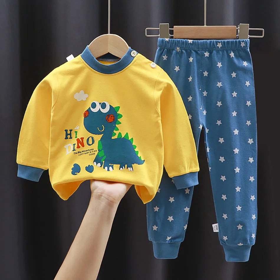 Children Pajamas Sets Unisex