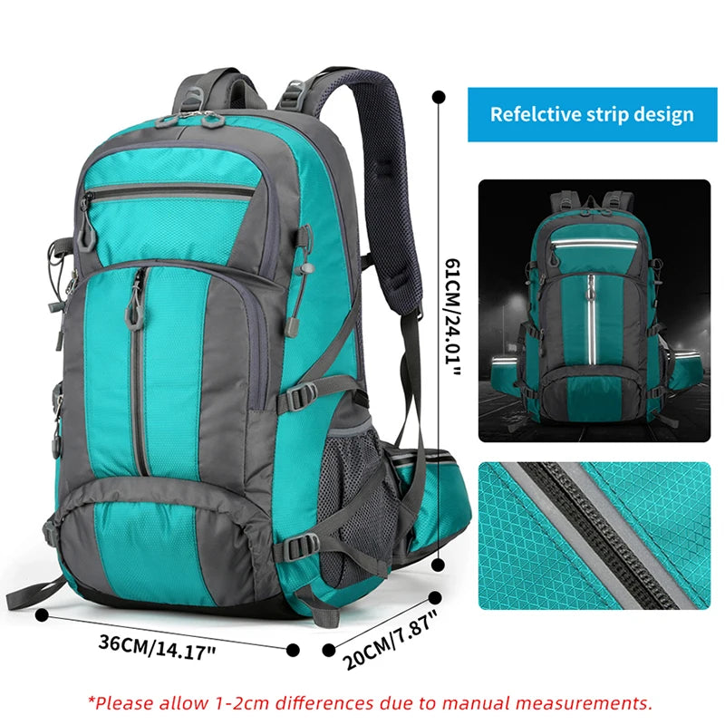 Nylon Backpack Camping Bag Outdoor Sport Hiking