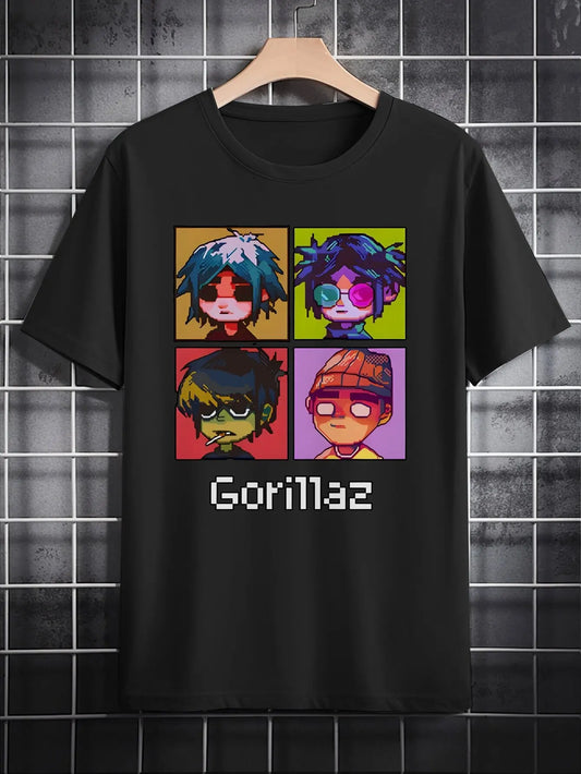 Men'S Casual Round-Neck T-Shirt, Print Design Men'S Top, a Gift for Men.
