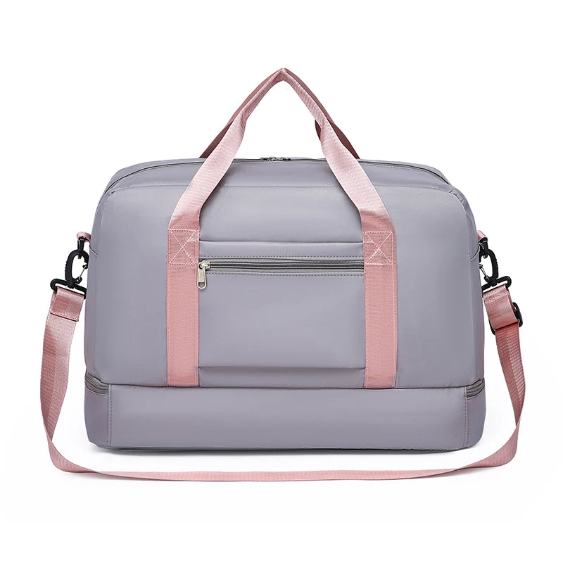 Large Capacity Travel Duffel Bag Oxford Gym Fitness Bag